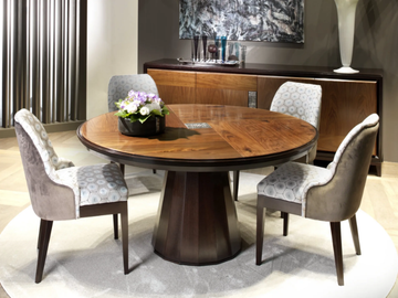 SEGRETI S693 - Round wooden table by Arte Brotto - view 2